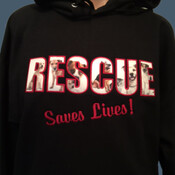 Rescue Saves Lives Hoddie