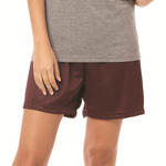 Ladies' 5'' Inseam Pro Mesh Shorts with Solid Liner