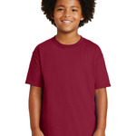 Youth Ultra Cotton ® 100% Cotton T Shirt with dogs name on back